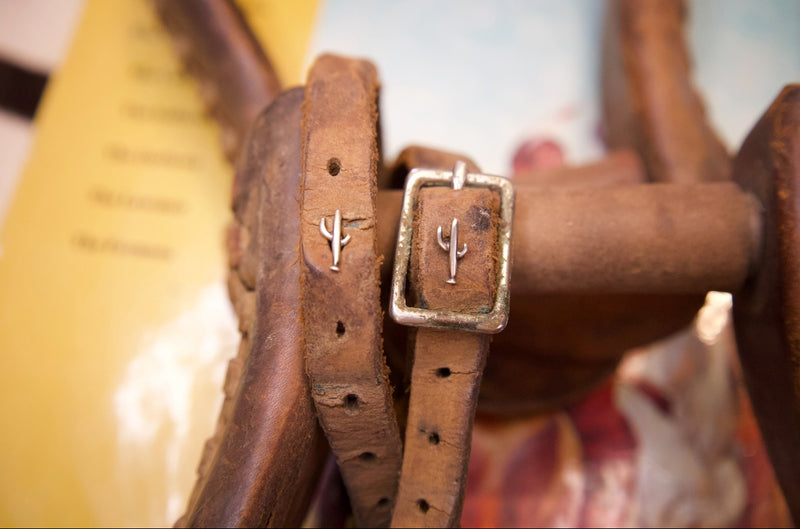 Western Sterling Silver Earrings