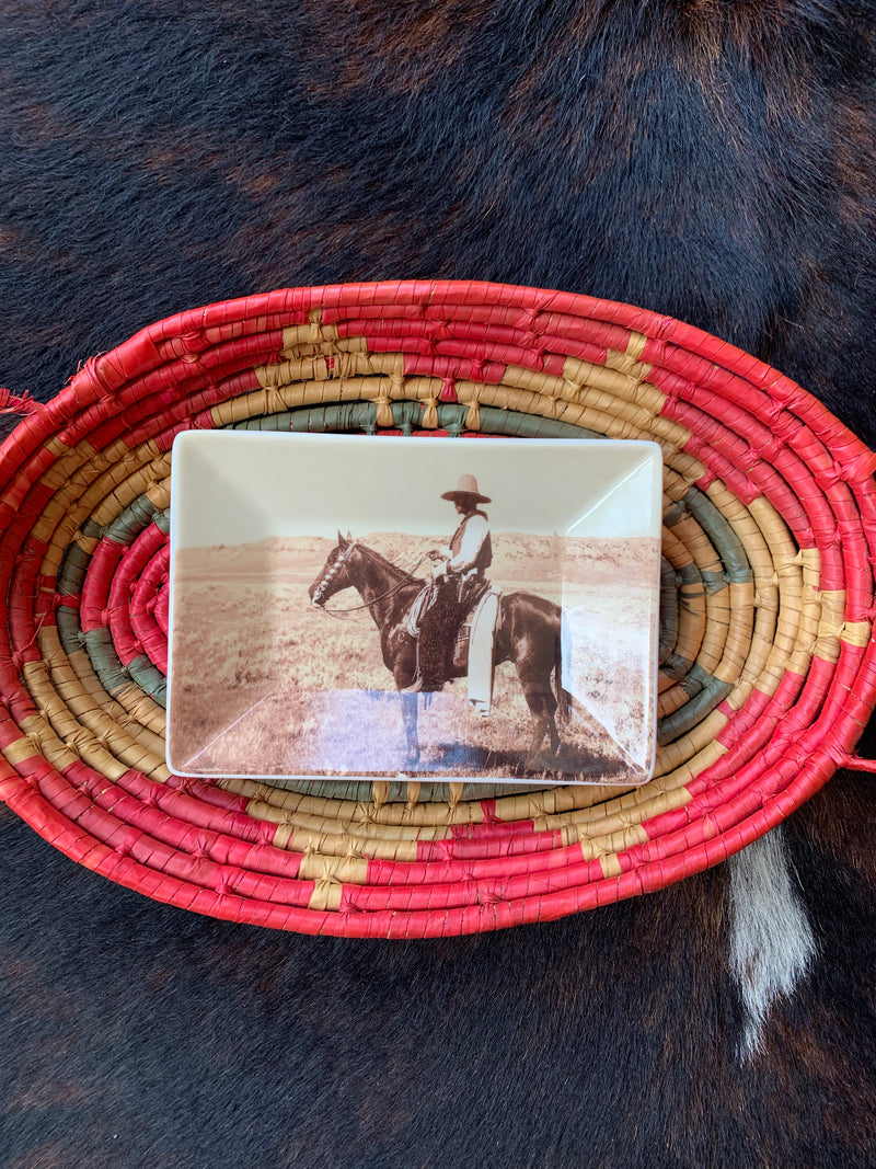 Cowboy Trinket Tray